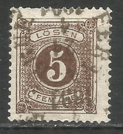 Sweden 1877 Used Stamp PERF.13 - Used Stamps