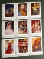 Nederland - NVPH - Uit  PP20 - 2009 - Persoonlijke Postfris - 3 Stroken Van 3 - Hermitage Amsterdam - Personnalized Stamps