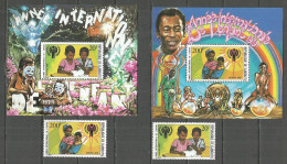 Djibouti 1979 Mint Set MNH (**) International Year Of Children  - Djibouti (1977-...)