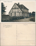 Hildburghausen Forsthaus Gast- U. Speisewirtschaft Personen Mit Hund Davor 1940 - Hildburghausen