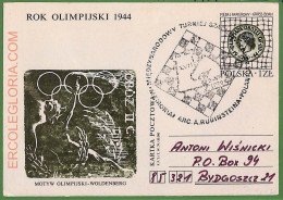 ZA0319 - POLAND - Postal History - STATIONERY CARD - Chess - 1979 - Echecs