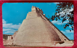 Mexique Templo Del Adivino Uxmal Yucatan Temple Of The MagicianMexico - Mexique