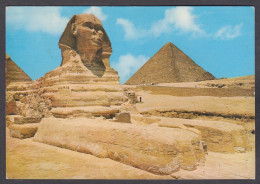 127356/ GIZA, The Great Sphinx And The Pyramid Of Cheops - Guiza