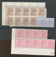 3 Valeurs X 9  ** - Mint