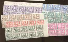 Taxes X 10  Faciale > 7,70 - Briefmarken