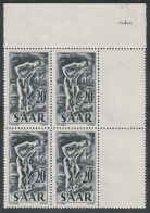 SARRE - YT N° 272 Bloc De 4 Cdf - Neufs ** - MNH - Unused Stamps