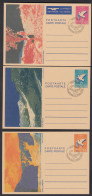 Liechtenstein 3 Stück Ganzsachen Postkarten Ersttagstempel 1984    (23266 - Europe (Other)