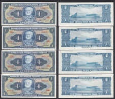 Brasilien - Brazil  Je 1 Cruzaros (1956-58) Pick 150a,b,c,d UNC (1)  (25081 - Altri – America