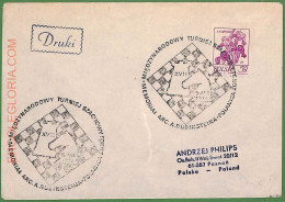 ZA0335 - POLAND - Postal History - SPECIAL POSTMARK On  COVER - Chess - 1979 - Echecs