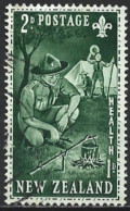 New Zealand 1953. Scott #B43 (U) Boy Scout At Camp - Servizio