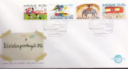 NEDERLAND 1976 FDC E153 Chilf Welfare,  F1616 - Storia Postale