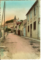 CP De ALLAUCH " Eglise St-Sébastien "   Couleurs - Allauch