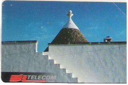 TELECOM - REGIONI D'ITALIA  -  REGIONE PUGLIA DA LIRE 10000 USATA - GOLDEN DELLA SERIE 725/746 - Public Practical Advertising