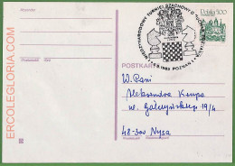 ZA0340 - POLAND - Postal History - SPECIAL POSTMARK On  CARD  - Chess - 1983 - Echecs