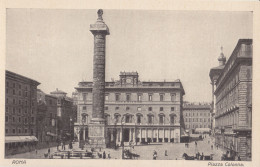 Cartolina Roma - Piazza Colonna - Plaatsen & Squares