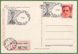 ZA0342 - POLAND - Postal History - SPECIAL POSTMARK On  CARD  - Chess - 1985 - Echecs