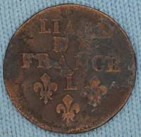 France • Liard 1695 L (Lille) •  Louis XIV •  Gad# 81 - Dy# 1589 • [24-181] - 1643-1715 Ludwig XIV.