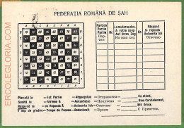 ZA0346a - ROMANIA - Postal History - SPECIAL CARD - Chess - 1980 - Echecs