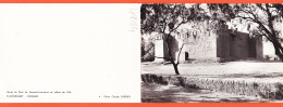 31255 / TAMANRASSET HOGGAR Algérie Bordj Père FOUCAULD Construit Début 1916 Photo C. CASSOU Double Carte Voeux 1976 - Otros & Sin Clasificación
