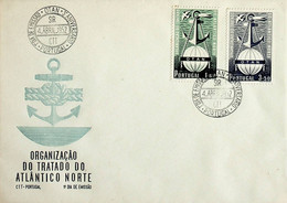 1952 Portugal FDC 3º Aniversário Da Nato - FDC