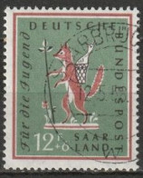 Saarland 1958 MiNr.433   O Gestempelt Jugend Volkslieder ( A 1230 ) - Oblitérés