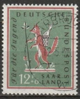 Saarland 1958 MiNr.433   O Gestempelt Jugend Volkslieder ( A 1230 ) - Gebraucht