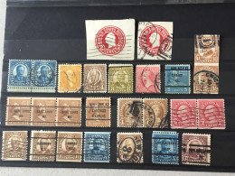 USA Lot Anciens Oblitérés Et Pré Oblitérés - Used Stamps