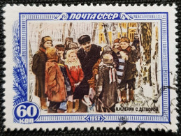 URSS 1952 The 28th Death Anniversary Of Vladimir Lenin  Stampworld N° 1397 - Gebraucht