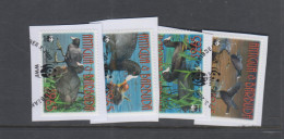 BIRDS - ANTIGUA - 2009 - WWF / COOT SET OF 4 FINE USED  - Piccioni & Colombe