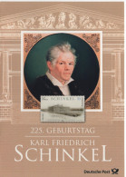 Germany Deutschland 2006 225. Geburtstag Von Karl Friedrich Schinkel, Prussian Architect Painter Architekt Maler, Berlin - 2001-2010