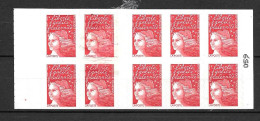 / Carnet:3085-C 6d Découpe Partielle Horizontale (voire Commentaire Timbroscopie En 3ème Scan) - Unused Stamps