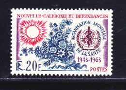 NOUVELLE CALEDONIE N°  351 ** MNH Neuf Sans Charnière, TB (D6771) Anniversaire De L'O.M.S. - 1968 - Unused Stamps