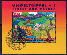 UNO Wien 1997 - UNCED, Block 8, Gestempelt / Used - Usati