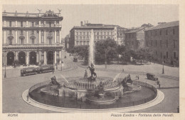 Cartolina Roma - Piazza Esedra - Fontana Delle Najadi - Places