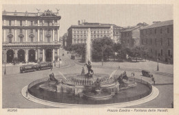 Cartolina Roma - Piazza Esedra - Fontana Delle Najadi - Orte & Plätze