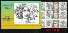 Slovakia 1999 ** Postage Stamp Day - Albín Brunovský   ** Michel SK 358  ** MNH ** Slowakei** Full Booklet RARE - Nuevos
