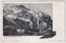 Kleine Scheidegg Mit Jungfrau - Gelaufen 1905 Ab Wengeneralp - Scheidegg - Wengen