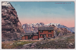 Gebaeude Claridenhütte SAC (GL) - Glarus Süd - Ungelaufen - Mit SAC Hüttenstempel 1919 - Autres & Non Classés