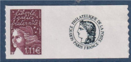 Timbre Marianne De Luquet Dite Du 14 Juillet  1.11 Euro YT N° 3729C Et Spink N°15 Neuf - 1997-2004 Marianne Du 14 Juillet