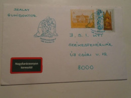 D2014467     Hungary Cover Special Postmarks Nagykarácsony  -Christmas Handstamped Cover 1998 - Cristianismo