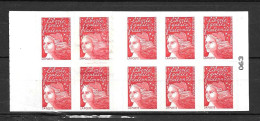 / Carnet:3085-C 6d Découpe Partielle Horizontale (voire Commentaire Timbroscopie En 3ème Scan) - Unused Stamps