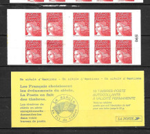 / Carnet:3085-C 6d Découpe Partielle Horizontale (voire Commentaire Timbroscopie En 2ème Scan) - Unused Stamps