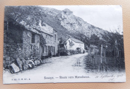 SOSOYE  -  Route Vers Maredsous  -  1908 - Anhée