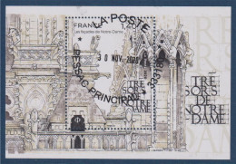 Bloc BF151 Timbre 5409A Oblitéré De 1.40€ Trésors De Notre Dame De Paris, Les Façades - Oblitérés