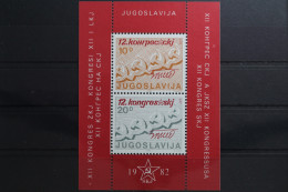Jugoslawien Block 21 Mit 1932-1933 Postfrisch #UM062 - Sonstige & Ohne Zuordnung