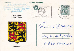 Carte Hainaut Duquesnoy Chirurgie Et Protheses Dentaires Mons Corbion - Cartas & Documentos