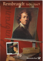 Germany Deutschland 2006 Rembrandt, Painter Artist Maler, Canceled In Berlin & Haag Netherlands - 2001-2010