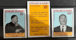 Martin Luther King, Dahomey Imperf/non Dentelés MNH/neuf** Nobel Price Peace/paix Prix Nobel - Martin Luther King