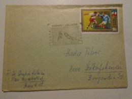 D201454    Hungary  Cover  Ifjúsági Labdarúgó Torna  -Soccer  -Szombathely  1976 - Covers & Documents