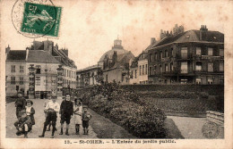 Delcampe - N°11335 -cpa St Omer -l'entrée Du Jardin Public- - Saint Omer